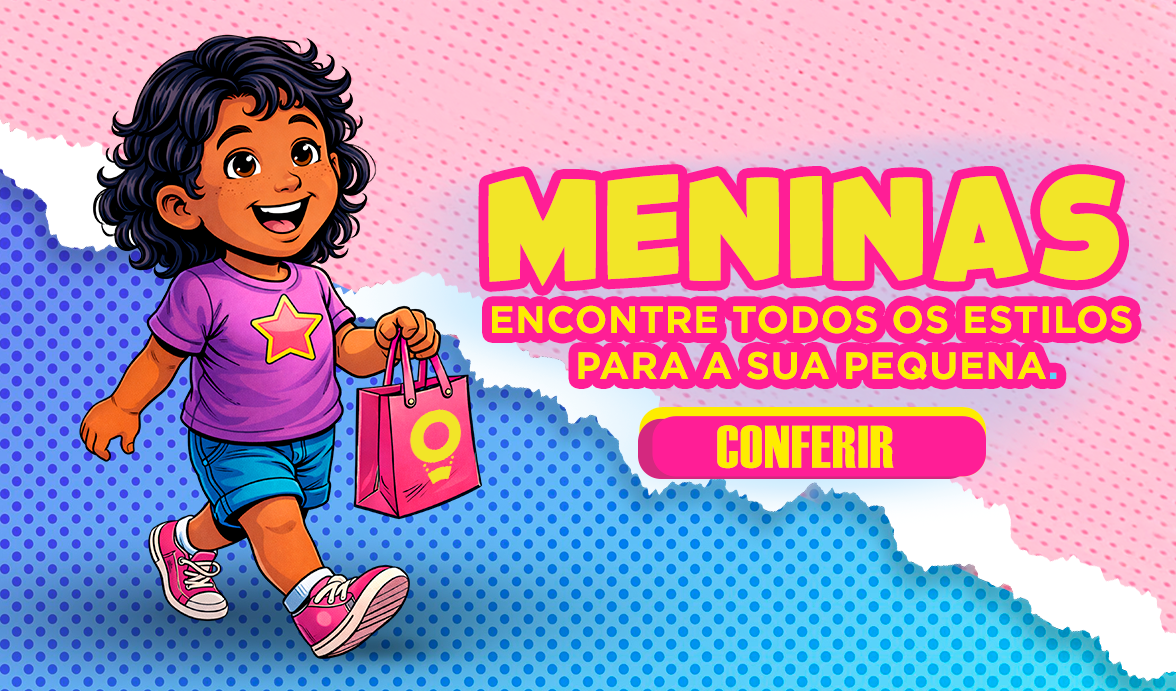 menina sorridente com coroa de flores, fundo rosa com gradiente claro ao lado direito