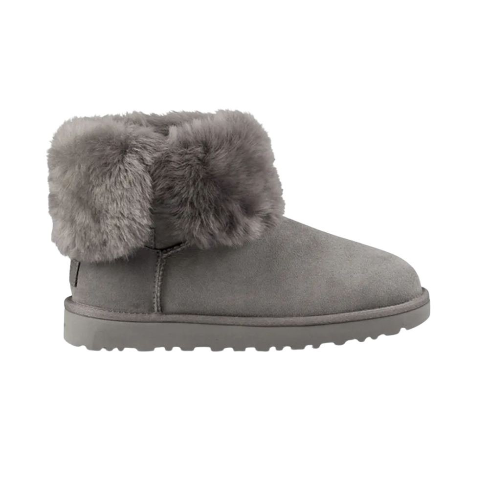 Bota UGG Bailey Button II Cinza 34-39 1016226-GREY
