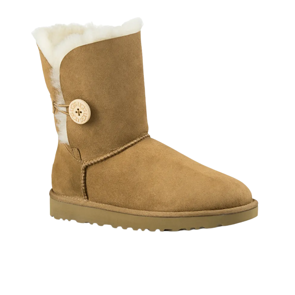 Bota UGG Bailey Button II Marrom 34-36 1016226-CHE