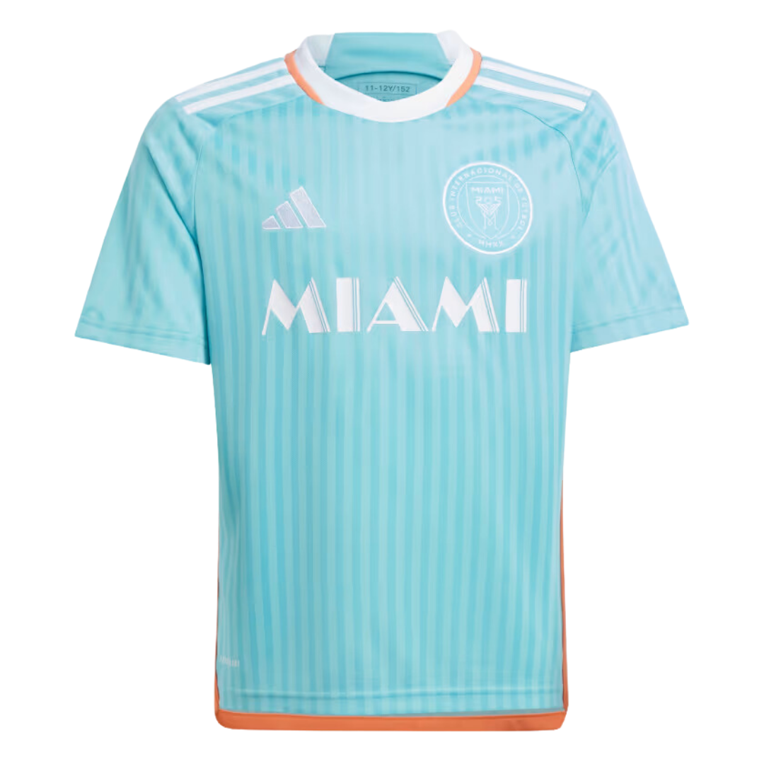 Camisa Adidas Inter Miami Messi II CF 25/26 Preta 7-16 |JI6820