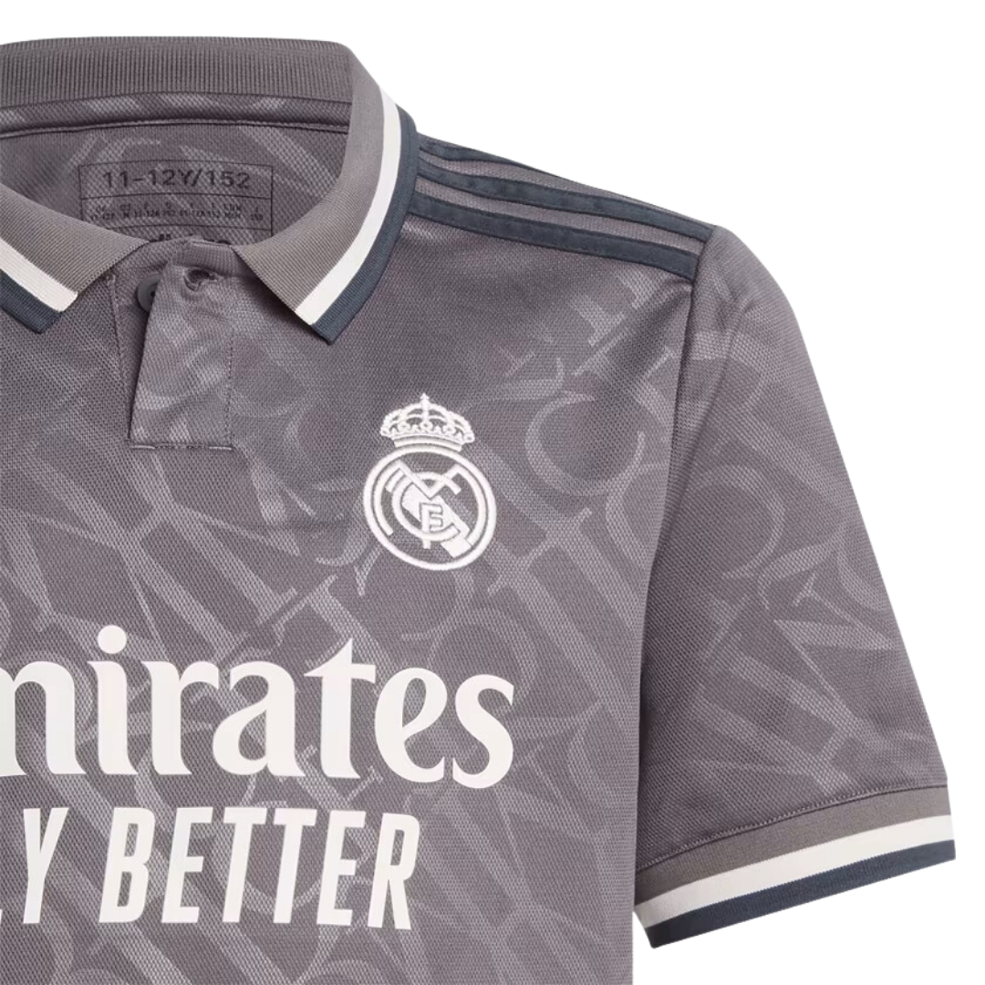 Real Madrid XL グレー シャツ Camisa Infantil Adidas 3 Real Madrid 24/25 7-16 |IT3438