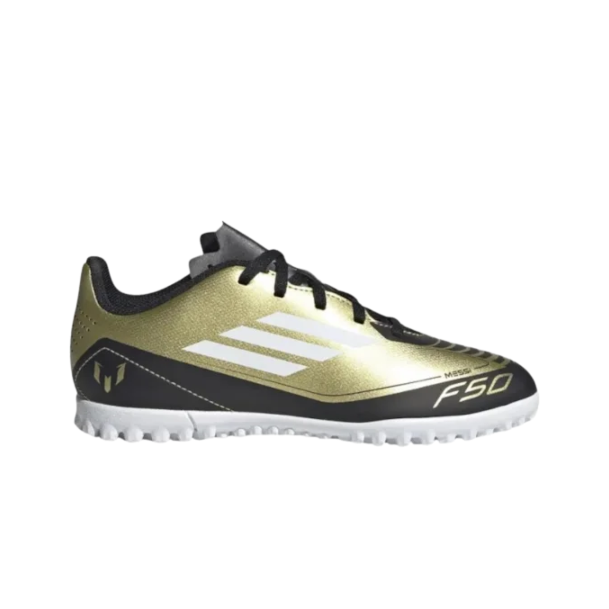 Chuteira Infantil Adidas Messi Club Dourada 26-36 |IG9297