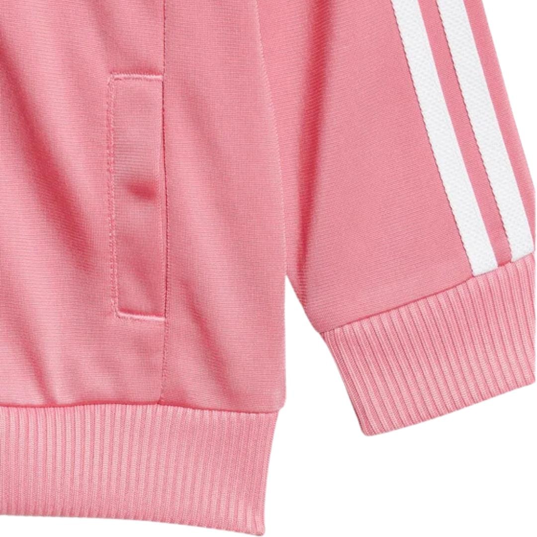 Conjunto Babby Adidas Tracksuit Rosa 6M-3A |IX5172