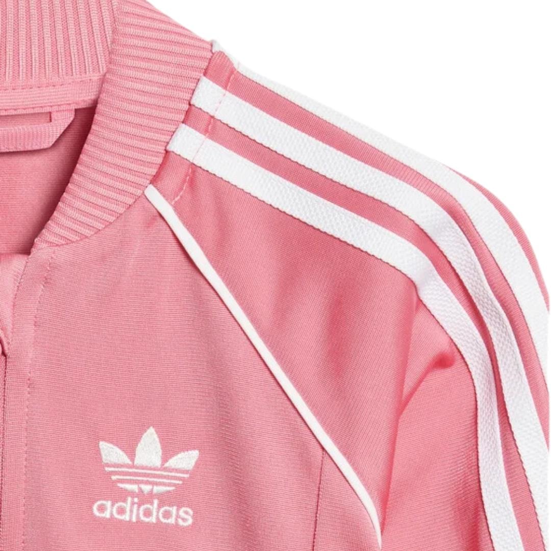 Conjunto Babby Adidas Tracksuit Rosa 6M-3A |IX5172