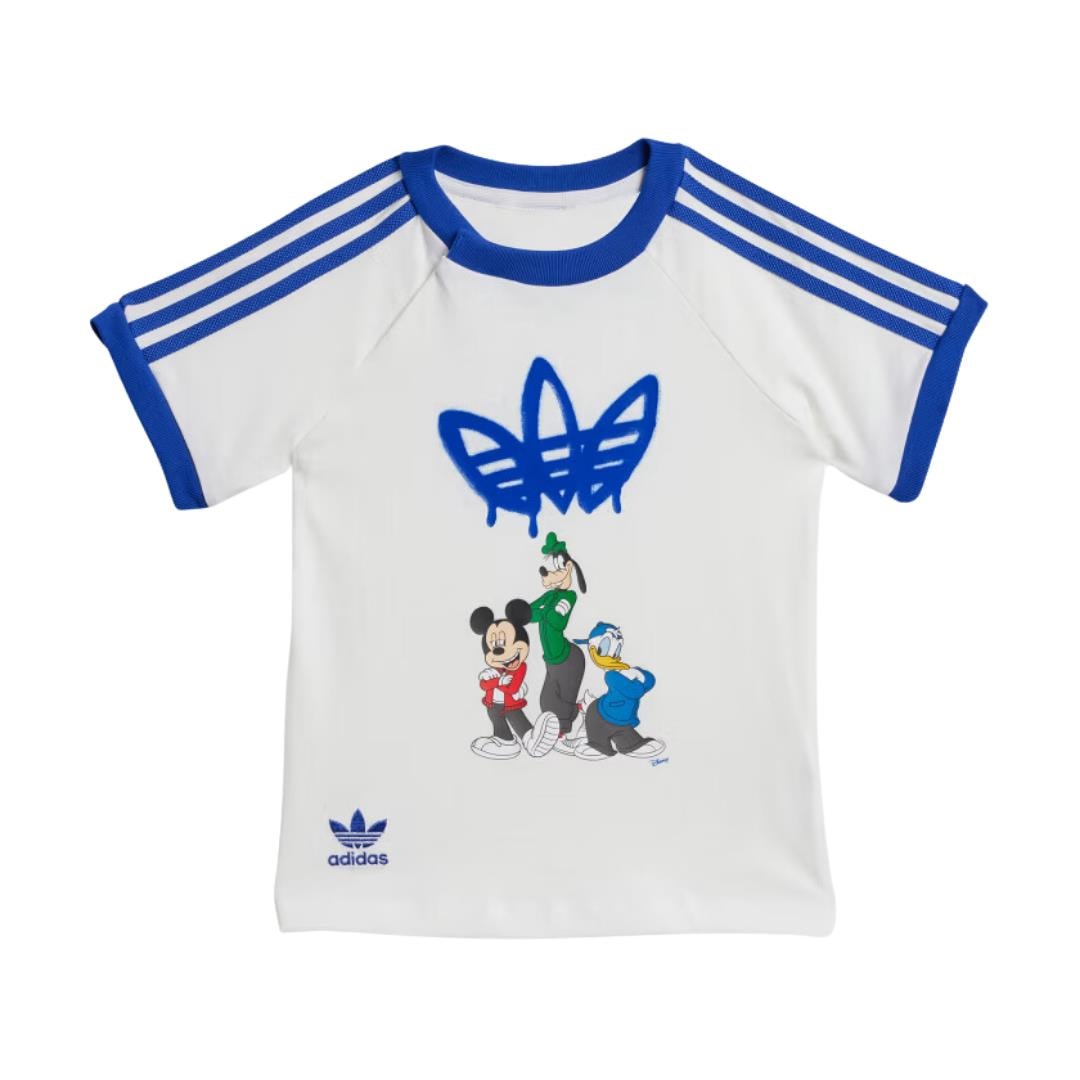 Conjunto Baby Adidas x Disney Mickey Mouse Azul 6M-3A |IX6426