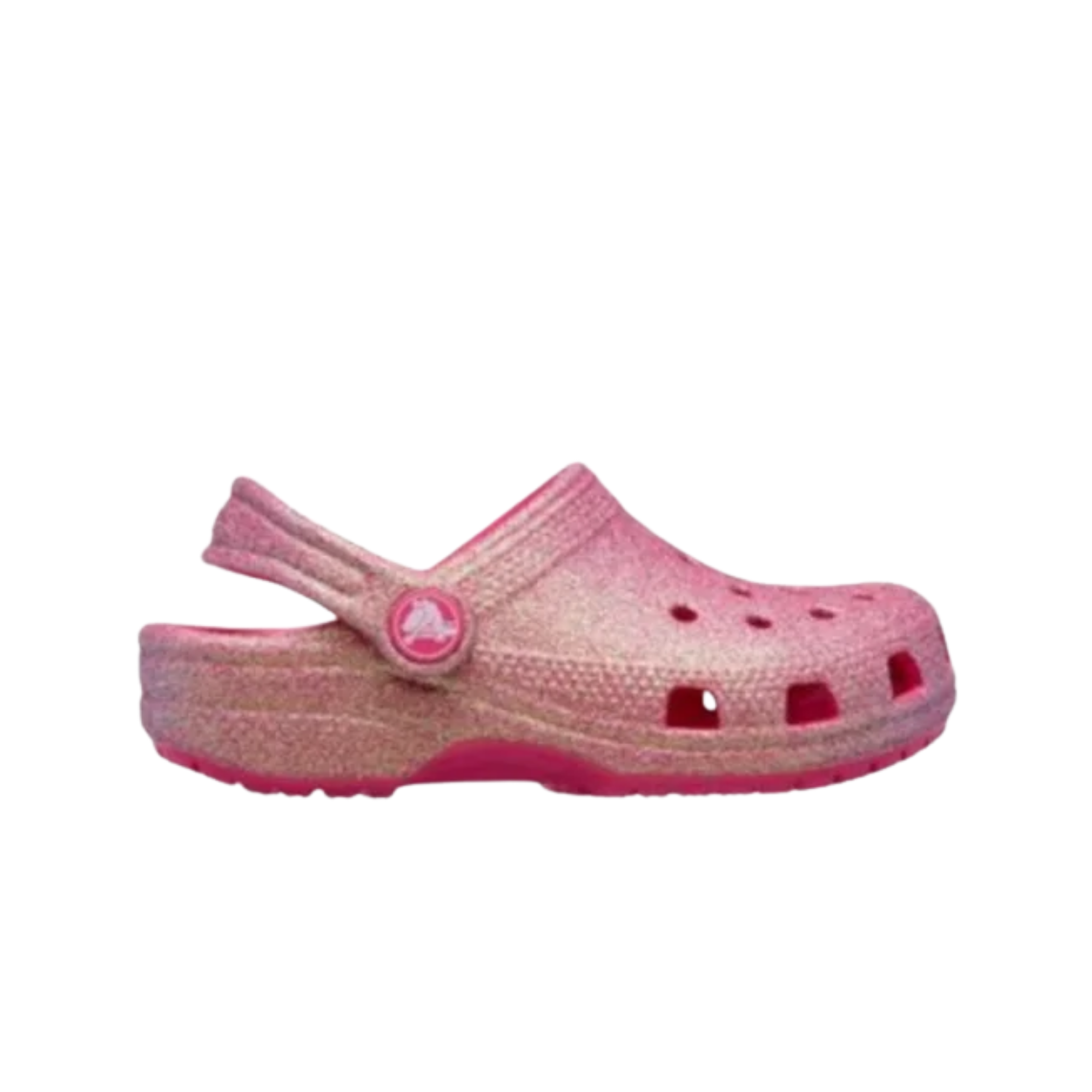 Crocs Infantil Classic Glitter Clog T Rosa 22-28 |206992-6WV