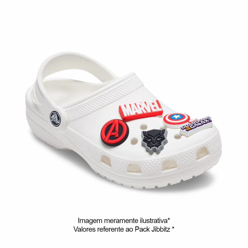 ガチャフォース Jibbitz Crocs x Marvel Capitão América 5 Pack |100126949