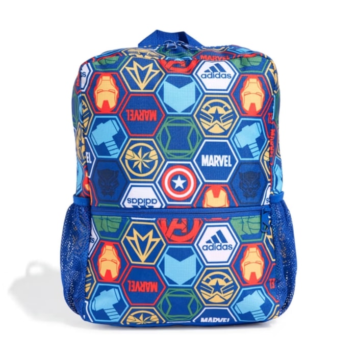 Mochila Infantil Adidas x Marvel Vingadores Azul |IT9422