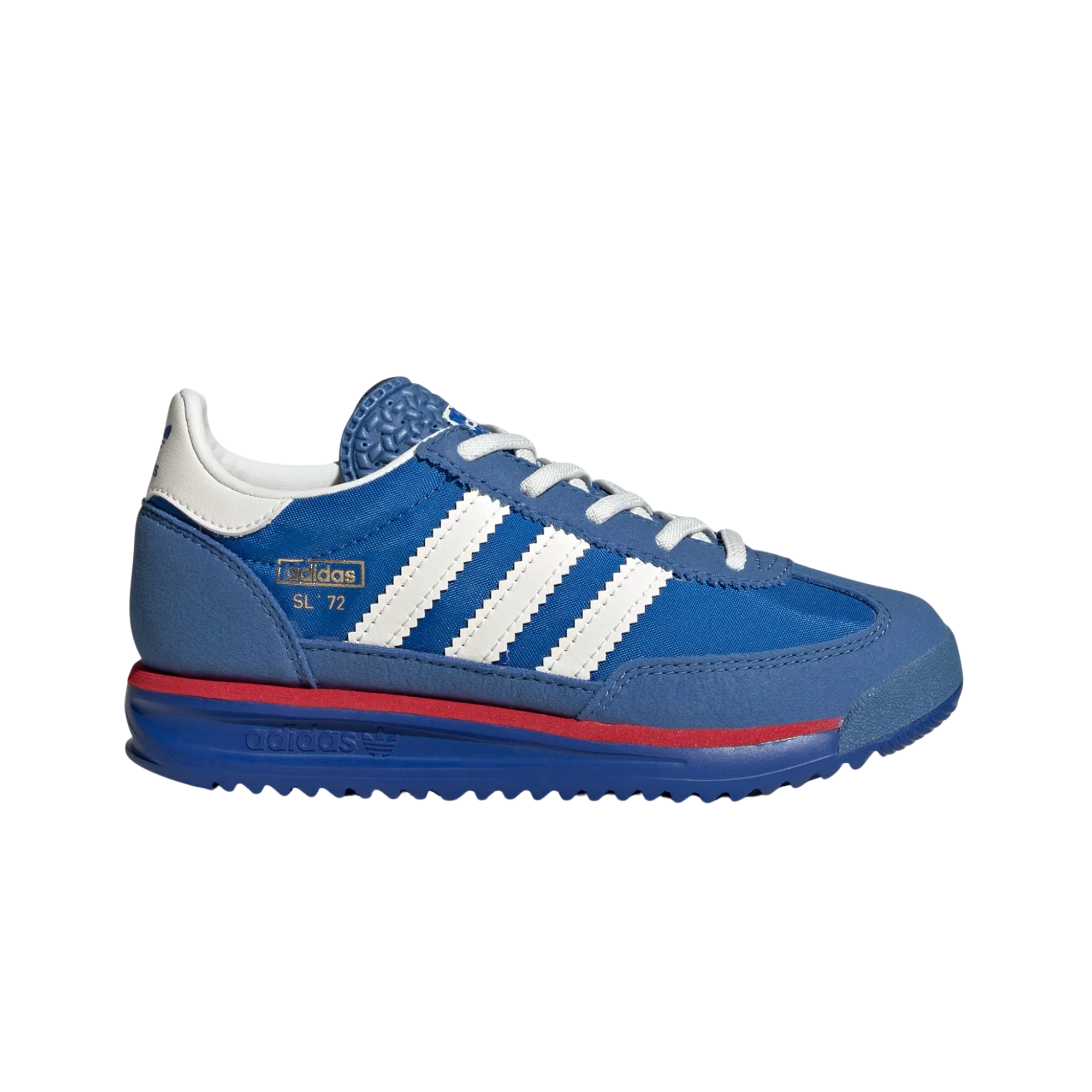 あわわわ Tênis Adidas Baby SL 72 RS Elastic Laces Azul 20-25 |JI3089