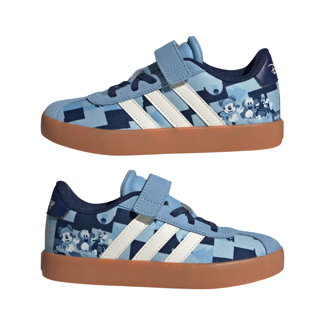 Tênis Adidas x Disney Infantil Vl Court Mickey Azul 26-32 |JH6077