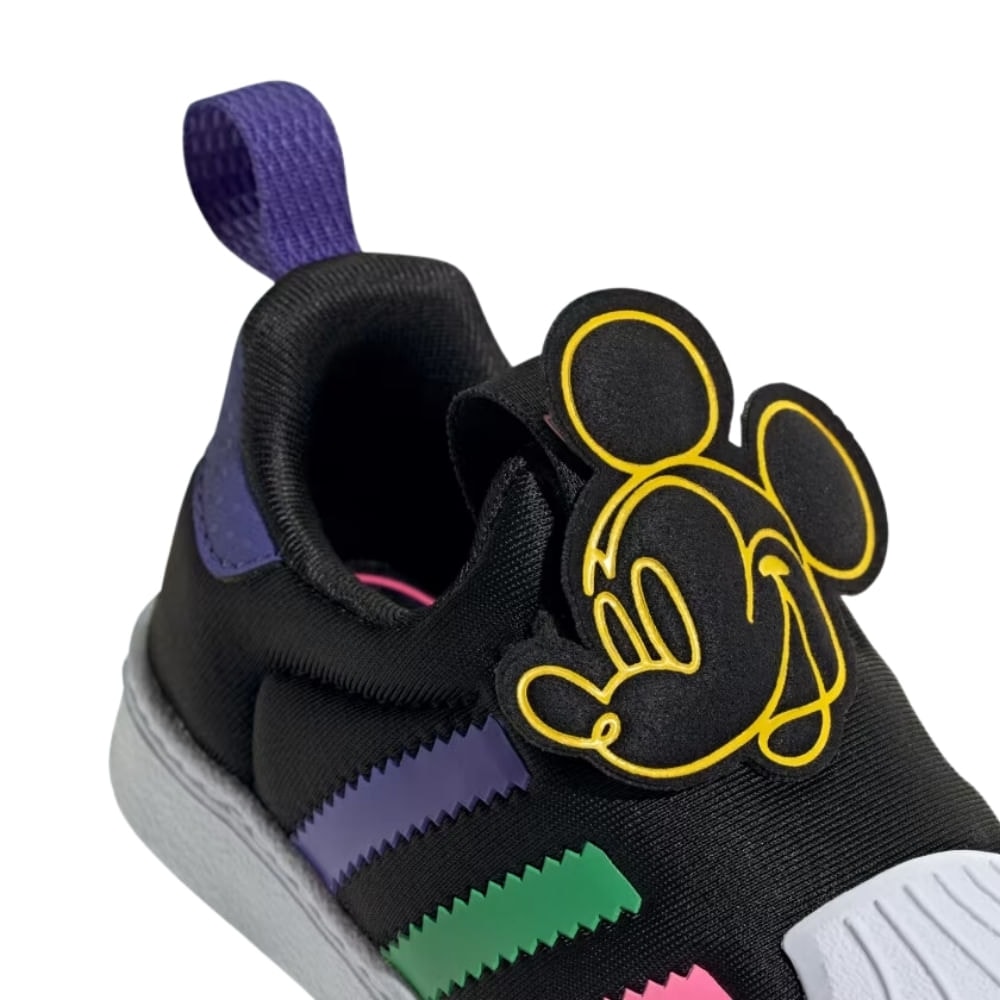 Tênis Baby Adidas x Disney Superstar 360 Mickey Preto 19-25 |IE0686