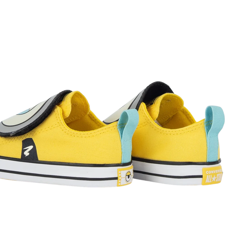 Tênis Baby Converse x Minions Chuck Taylor One Strap Amarelo 18-25