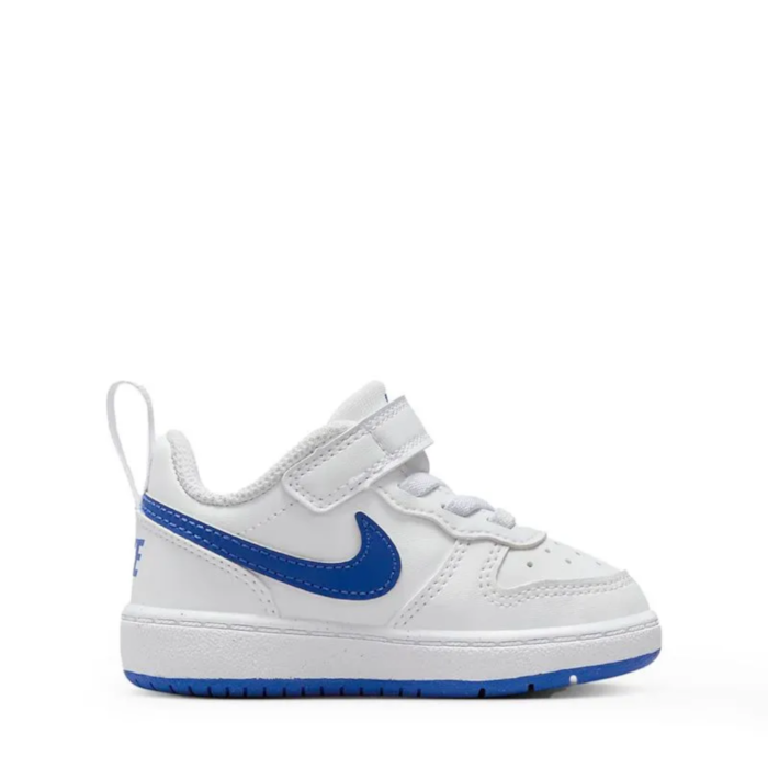 Tênis Baby Nike Court Borough Low BTV Branco/Azul 20-26 |DV5458-110