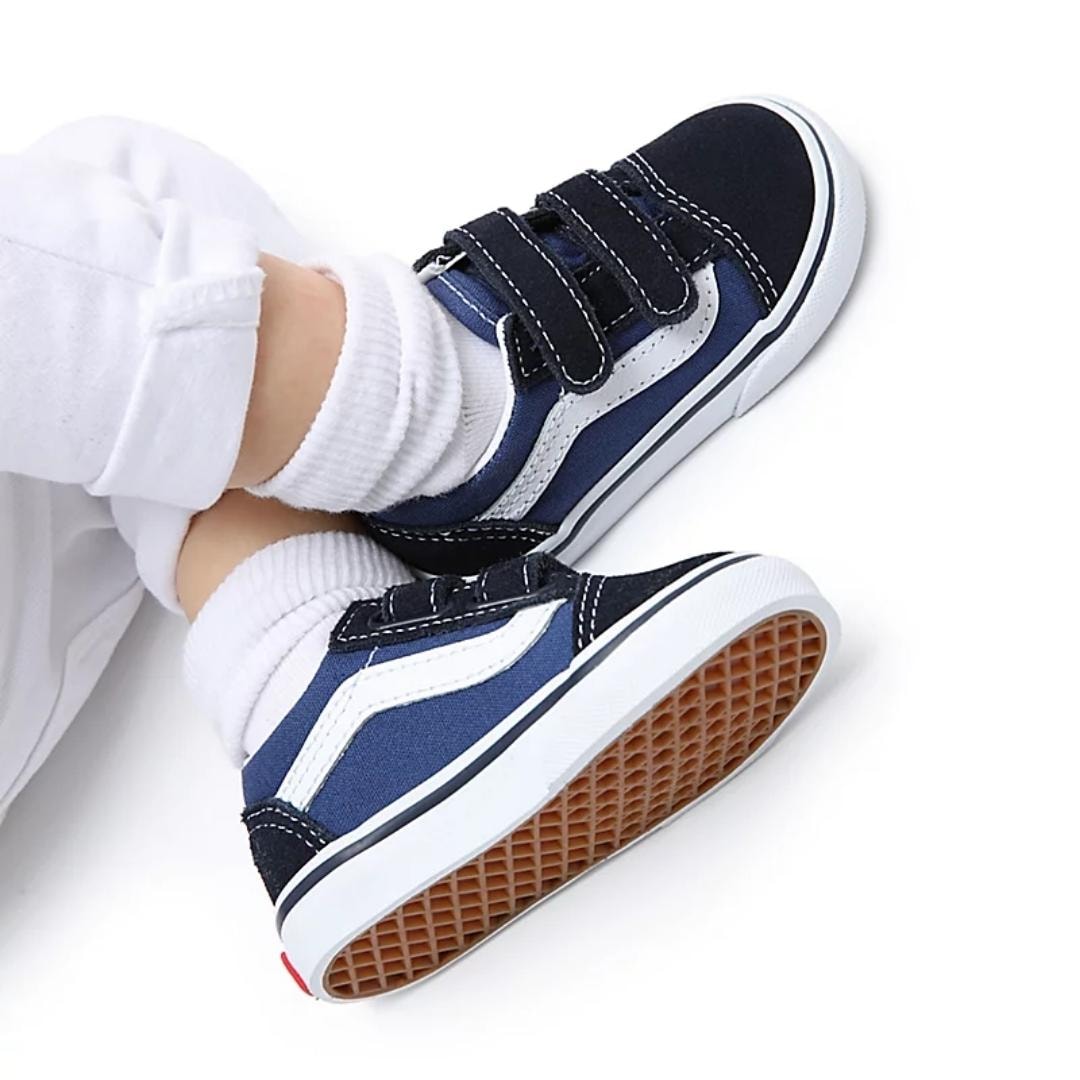 Tênis Baby Vans Old Skool V Azul 18-25 |VN000D3YNVY