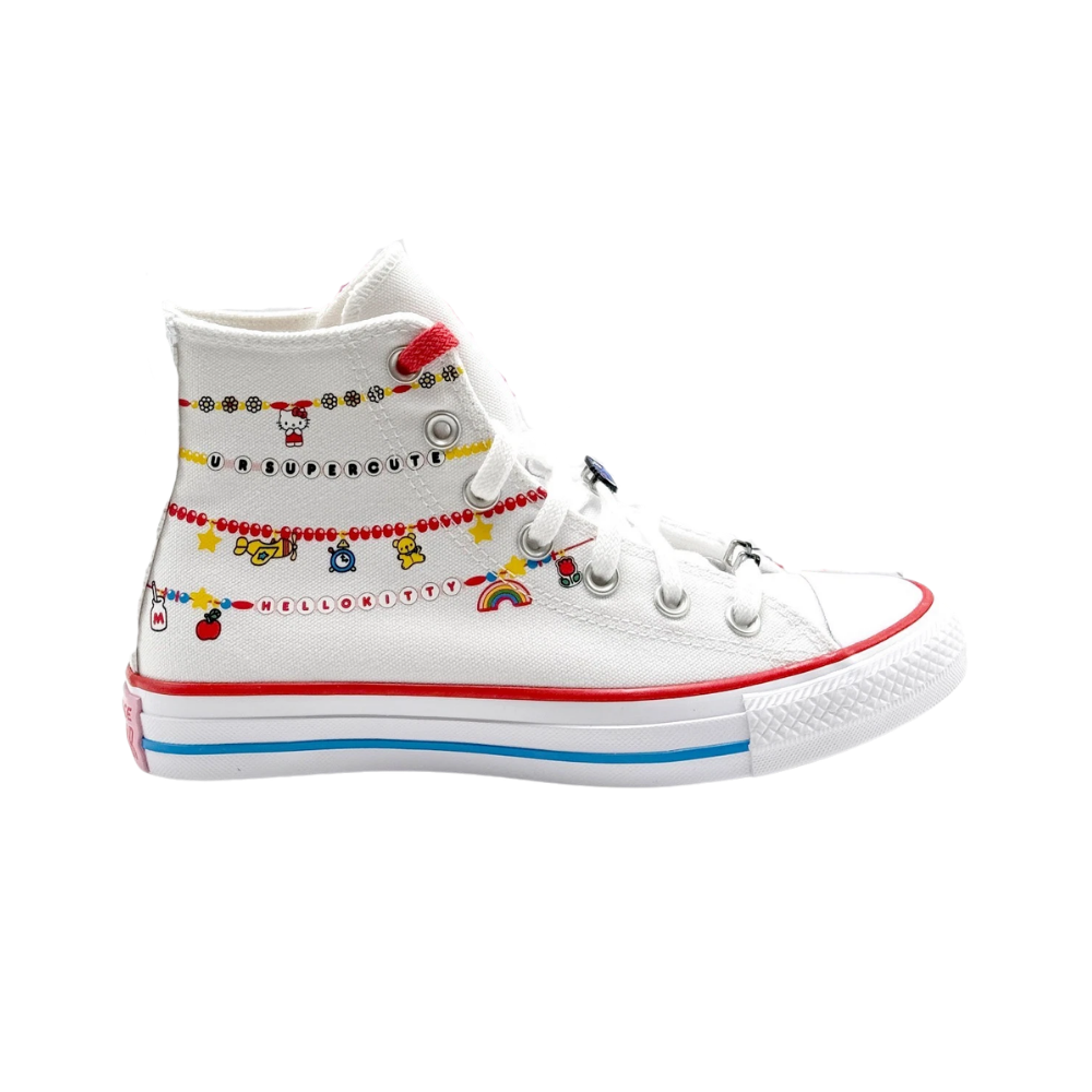 ⭐︎ハル⭐︎ Tênis Chuck Taylor All Star X Hello Kitty 33-39 A17699C