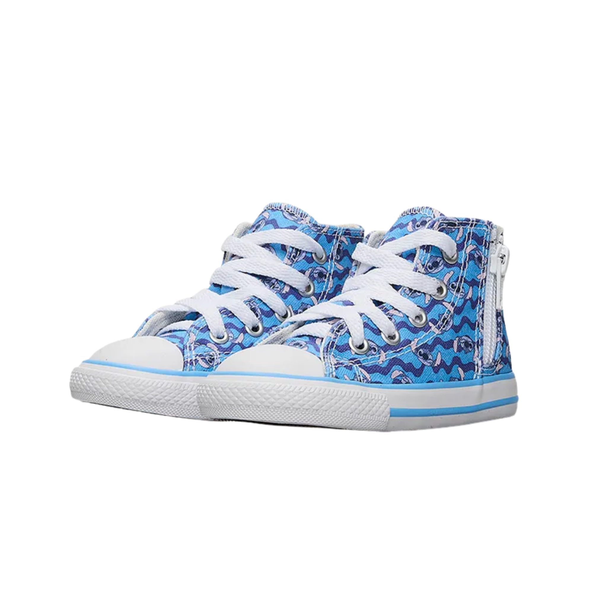 Tênis Chuck Taylor x Disney All Star Side Zip Stitch Azul 18-25