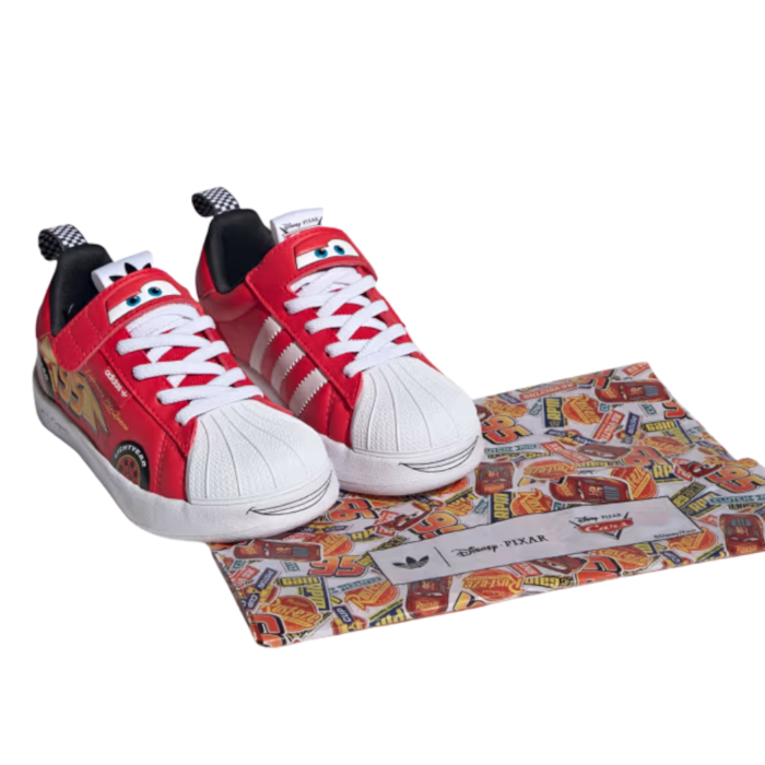 Tênis Infantil Adidas Adifom Pixar Carros Vermelho 26-32 JR3752
