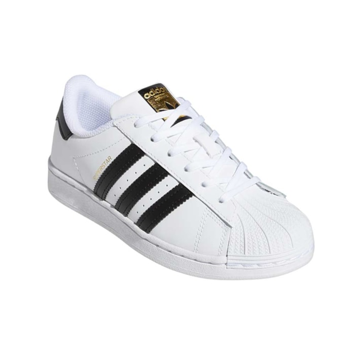 Tênis Infantil Adidas Superstar C Branco/Preto 26-32 |FU7714