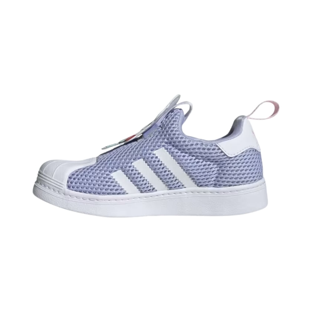 Tênis Infantil Adidas x Disney Superstar 360 Minnie Azul 26-30 |IE0680