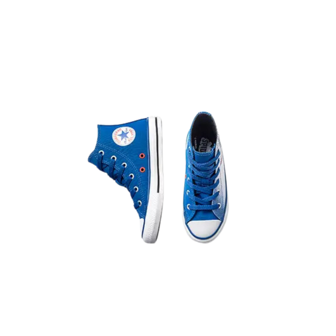 Tênis Infantil Chuck Taylor x Marvel All Star HI Homem-Aranha Azul
