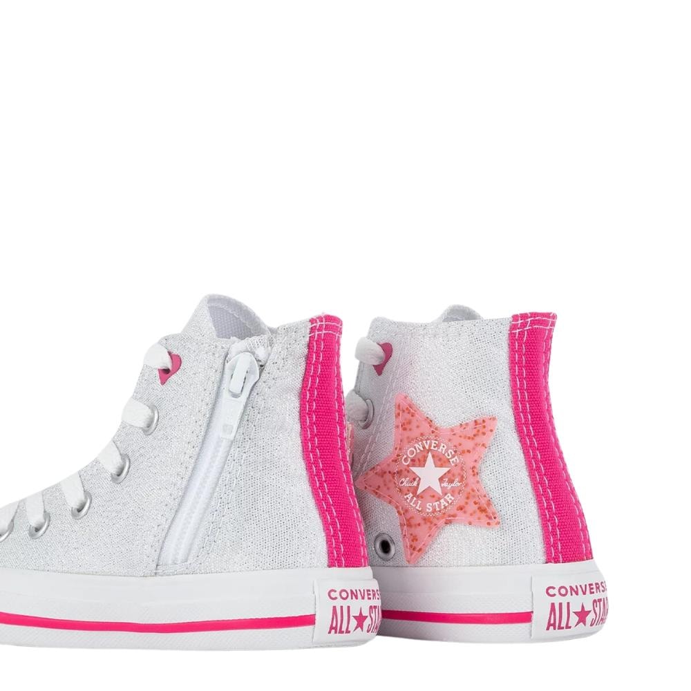 Tênis Infantil Converse Chuck Taylor All Star Side Zip Hi Bi