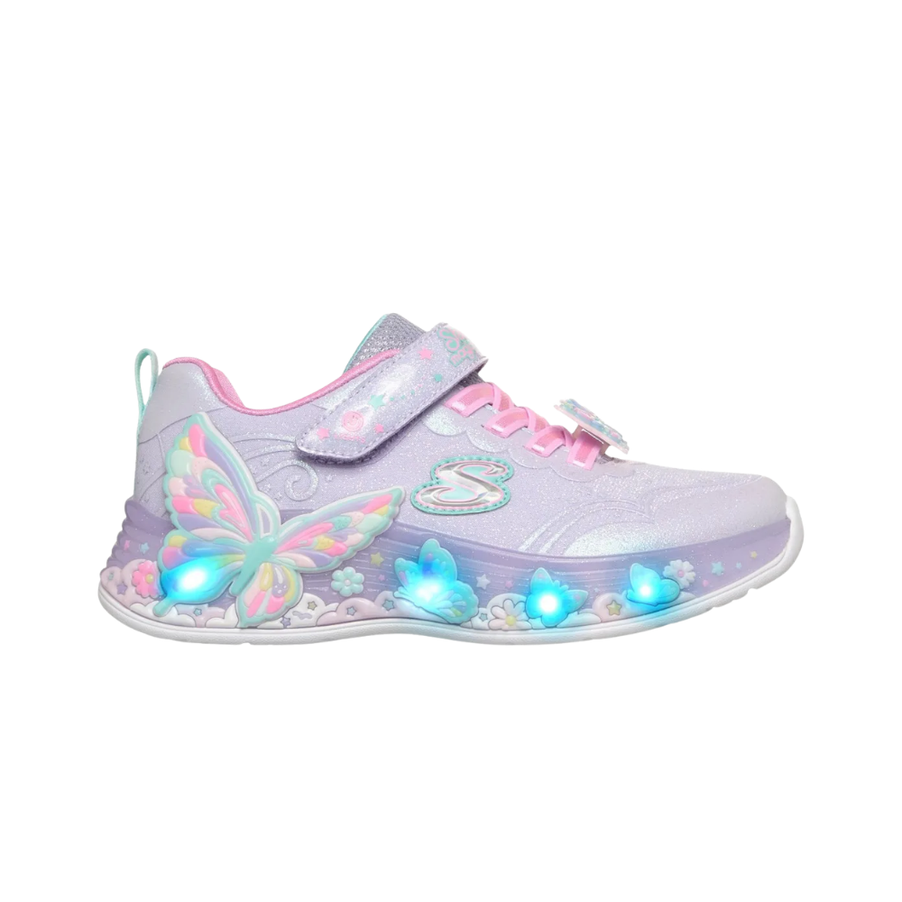 メルヘンリリス Tênis Feminino Skechers Lil Butterfly Bliss 22-26 303066N_LVMT