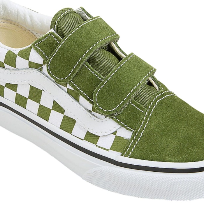 Tênis Infantil Vans Old Skool Hook Verde 26-33 |VN000CYWCIB