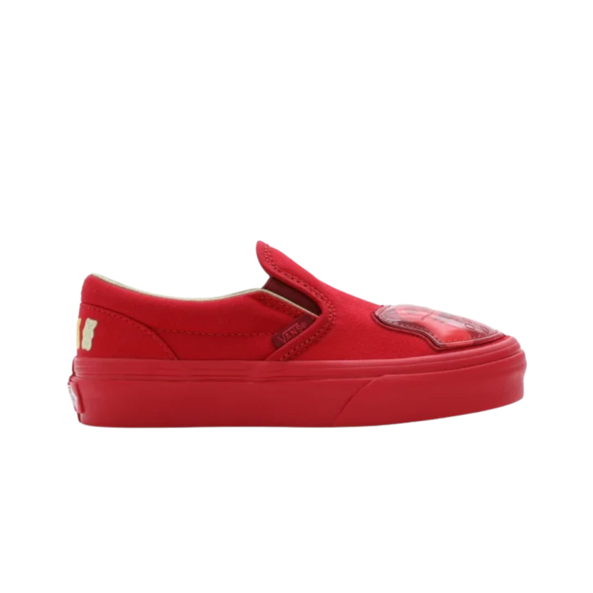 わかlil Tênis Infantil Vans UY Slip-On Haribo 26-32 |VN0009R7RED