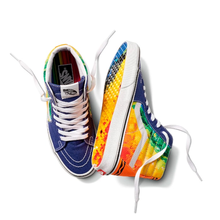Crayola Tenis Vans Colorido Masculino Tenis Vans Old Skool Infantil Tenis  Vans Crianca Hot Sale